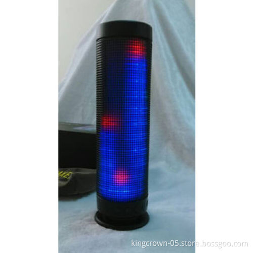 Pulse Portable Wireless Bluetooth Speaker w/ LED Lights and NFC Pairing